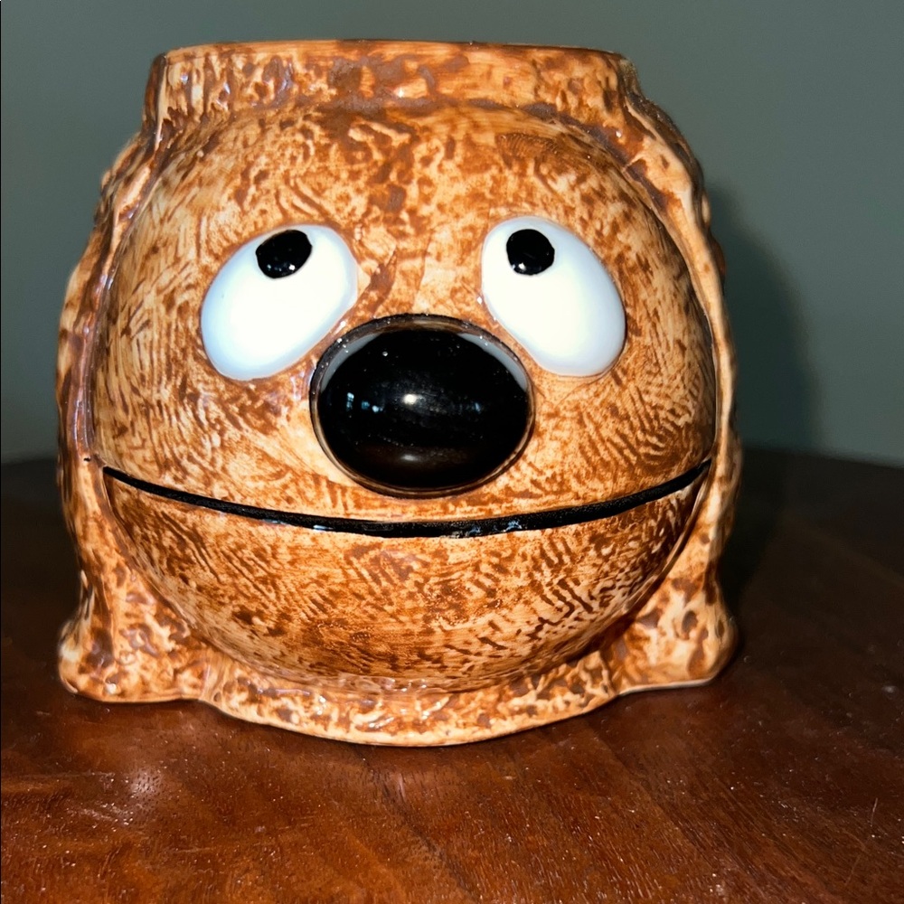 Vintage Muppets Ceramic Mug- Rowlf the Dog -EC